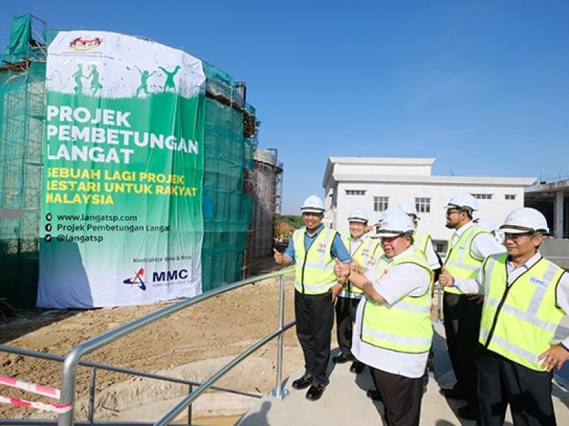 Langat Sewerage Project - Dato’ Seri Ir Dr Zaini Ujang Launches Public ...